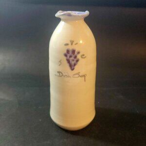 Artisan-Crafted Dish Soap Jug. Very attractive Stoneware